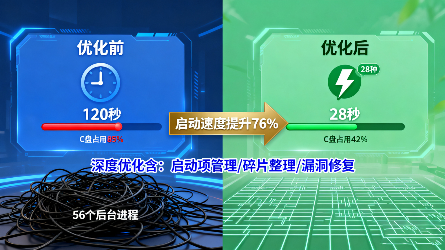 电脑操作系统安装与优化服务