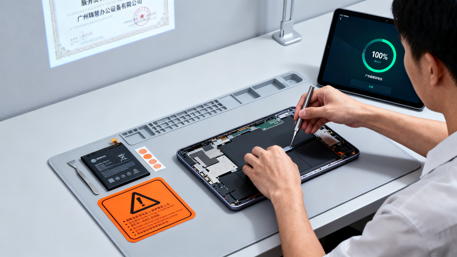 平板电脑电池更换服务